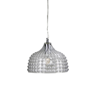 Oriel Cara 28 Clear Glass Pendant