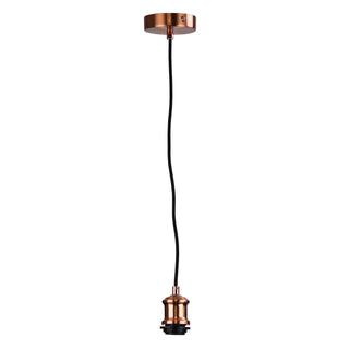 Oriel Lighting Albany Cord Vintage Copper Suspension