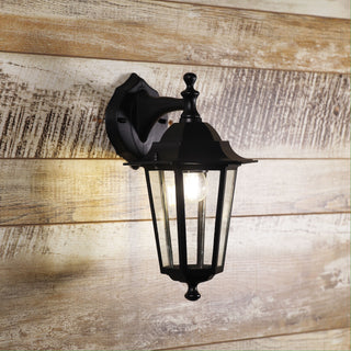 Oriel ASCOT Traditional Outdoor Wall Light Facing Downwards