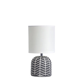 Oriel Lighting Mandy Complete Table Lamp Grey