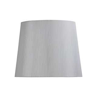 Oriel Lighting 33cm Pearl White Shantung Hardback Shade