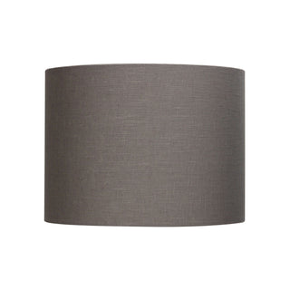 Oriel Lighting 30cm Drum Putty Burlap Shade