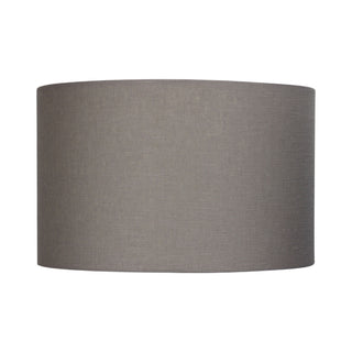 Oriel Lighting 40cm Drum Putty Burlap Shade