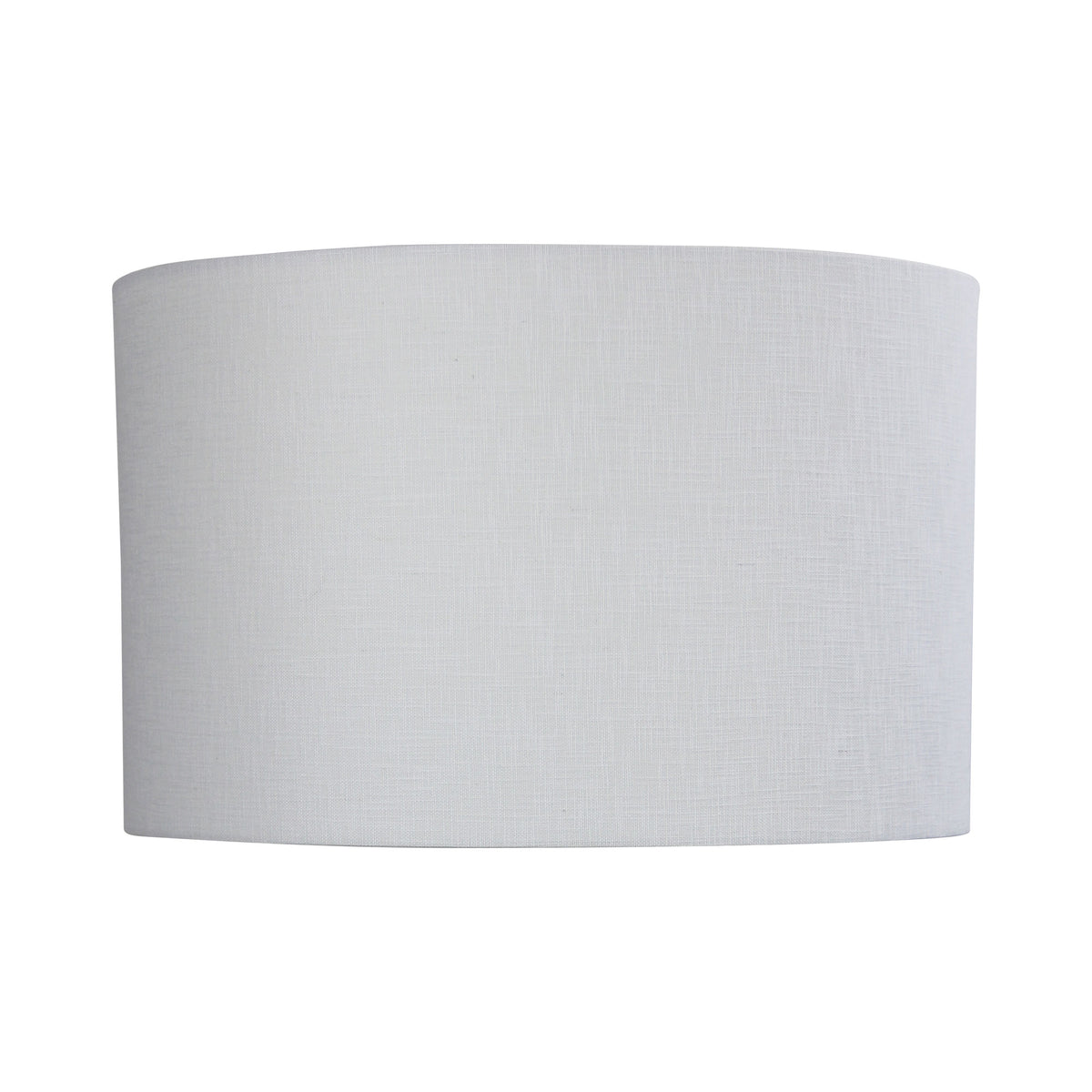 Plain white store light shade