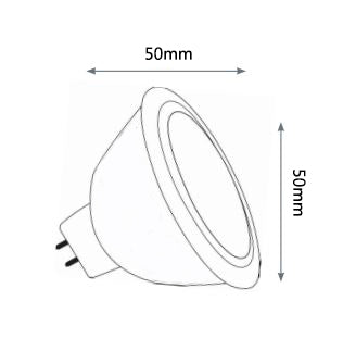 Pro Light Club 3W LED Spotlight MR16 12V 2700K