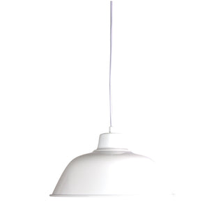 Oriel Lighting Forge 300 Single Pendant White