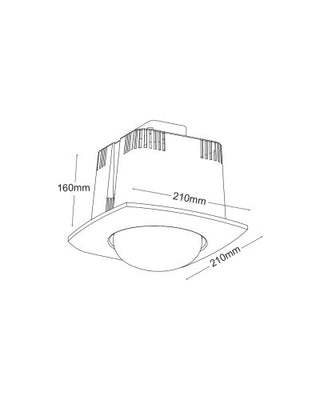 Martec Contour 1 Bathroom Heater