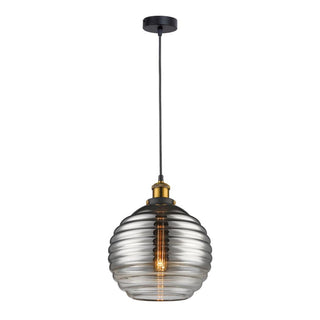 Domus EVA Glass Pendant Smoke or Opal Glass 240V - E27