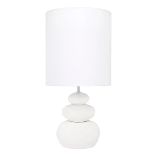 Cafe Koa Table Lamp White Matt Ceramic