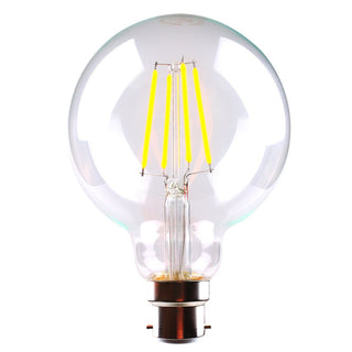 6 WATT DIMMABLE LED FILAMENT CLEAR SPHERICAL LG95 SAL