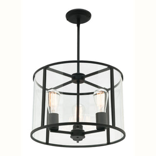 Liverpool 3 Light Round Pendant Mercator