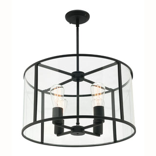 Mercator Liverpool 4 Light Round Pendant