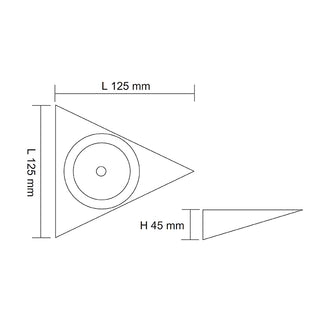 SAL Anova S9105ST 4W  Surface Mount LED Cabinet Light