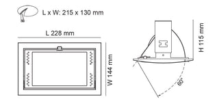 SAL Albany S9514TC 28/36W Shop Light